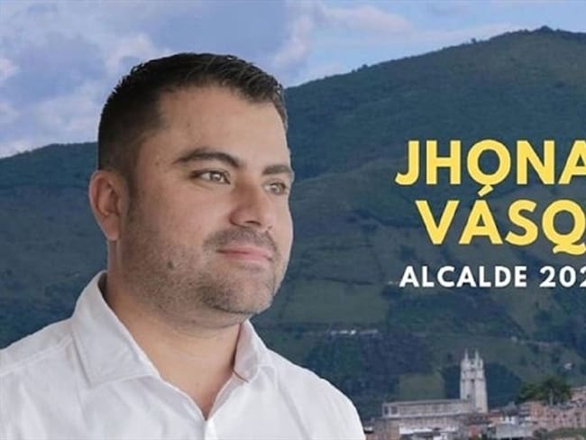 Candidato Jhontan M Vásquez. Foto: Facebook Jhonatan Vásquez