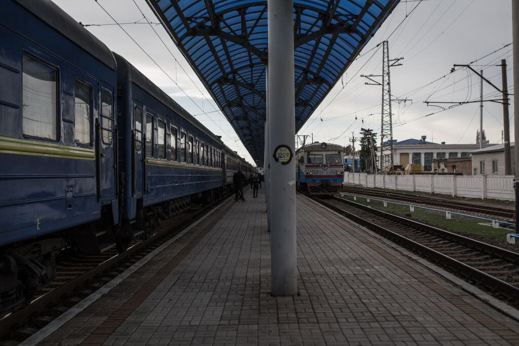 Estación de Salvyansk, Ucrania (Photo by Andrea Carrubba/Anadolu Agency via Getty Images)
