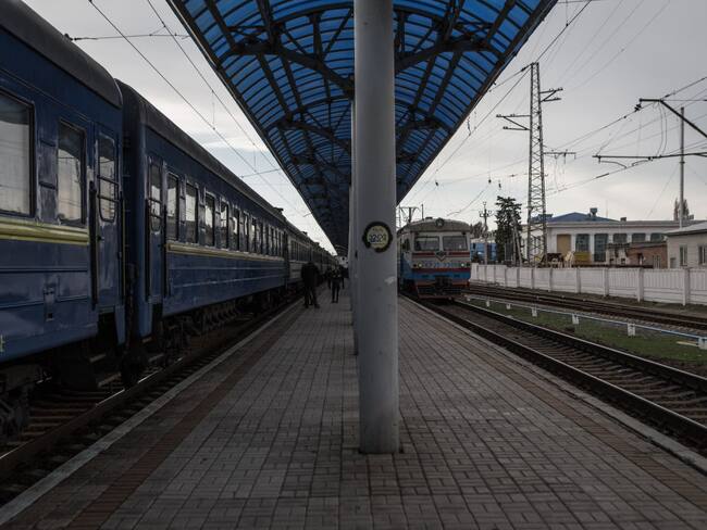 Estación de Salvyansk, Ucrania (Photo by Andrea Carrubba/Anadolu Agency via Getty Images)