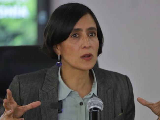 Ministra de Medio Ambiente, Susana Muhamad. Foto: Colprensa.