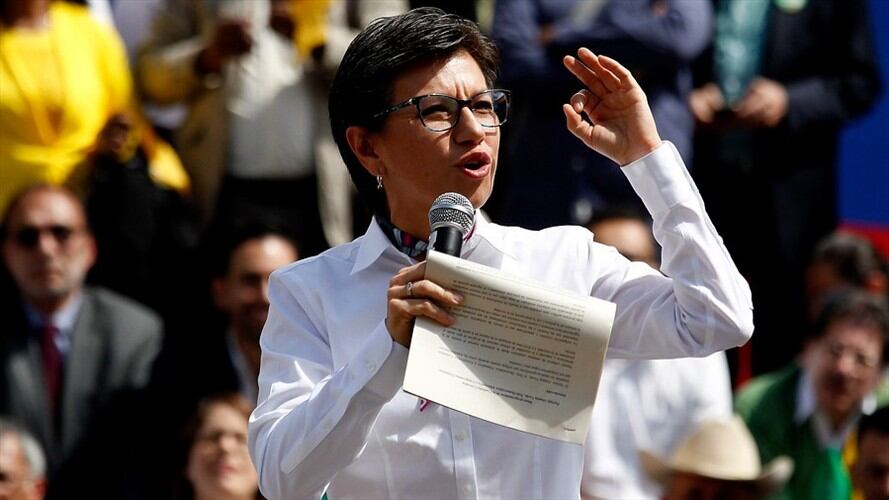 La exsenadora Claudia López regresó al país para lanzar su candidatura a la Alcaldía de Bogotá. Foto: Colprensa