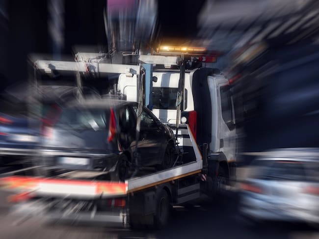 Carro embargado, imagen de referencia