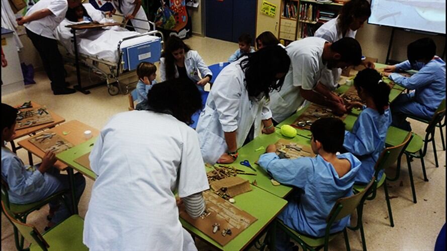 Pedagogía hospitalaria, un modelo que beneficia a niños en situación de enfermedad. Foto: Cortesía