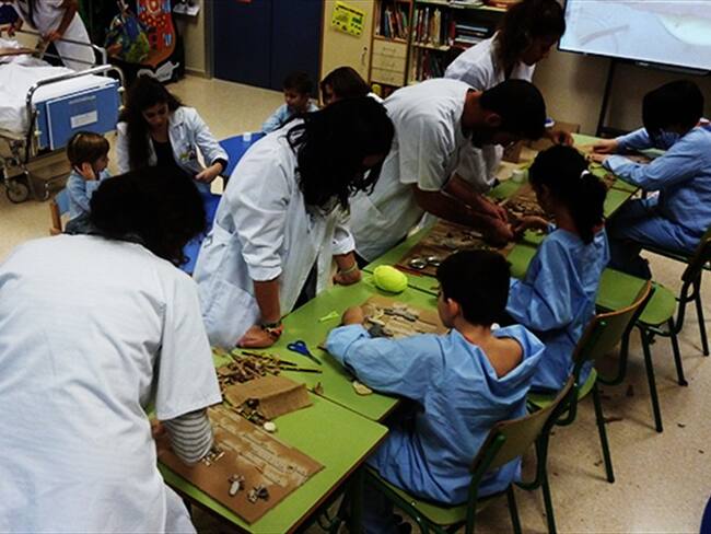 Pedagogía hospitalaria, un modelo que beneficia a niños en situación de enfermedad. Foto: Cortesía