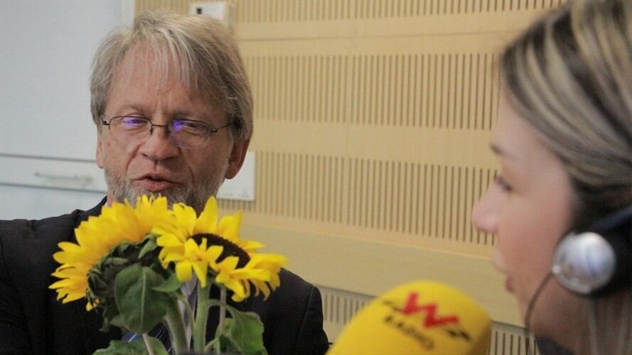 Antanas Mockus. Foto: La Wcon Julio Sánchez Cristo