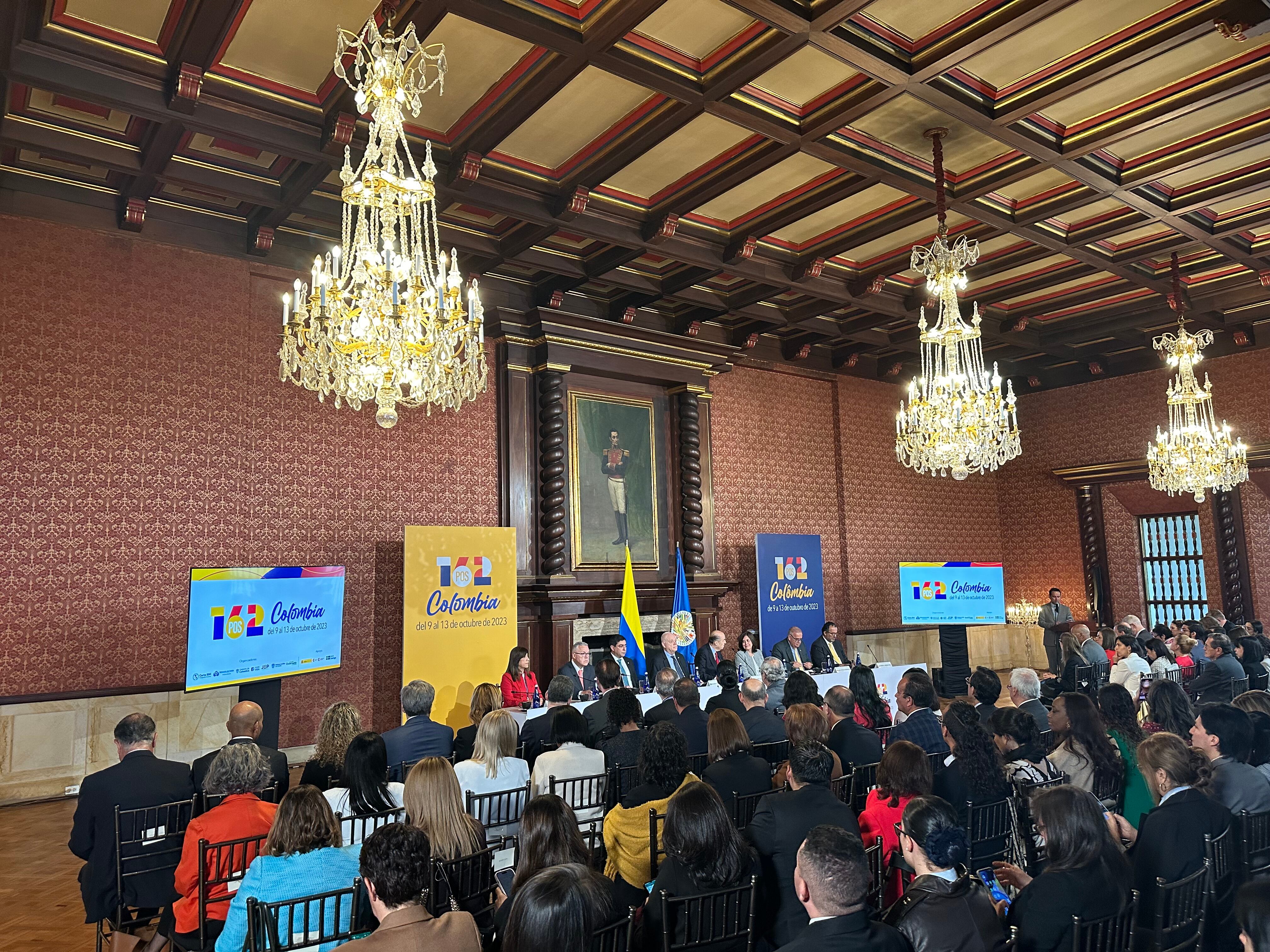 Instalación del 162 Periodo Ordinario de Sesiones de la Corte Interamericana de Derechos Humanos. Foto: W Radio