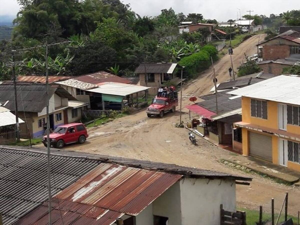Sujetos armados hostigaron a la Policía en zona rural de El Tambo, Cauca