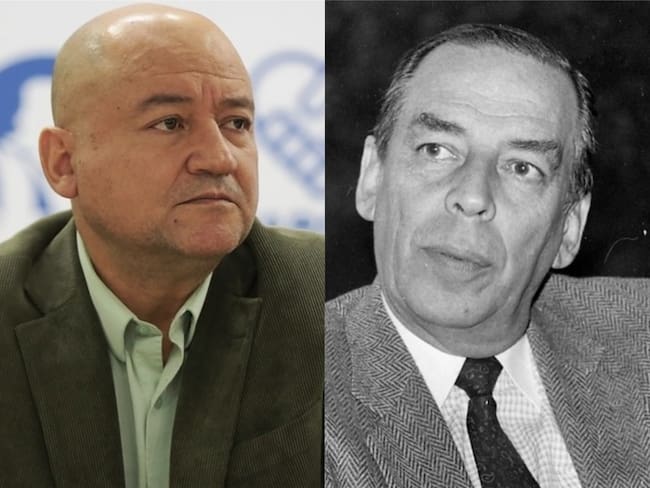 Carlos Antonio Lozada y Álvaro Gómez Hurtado. Foto: Colprensa