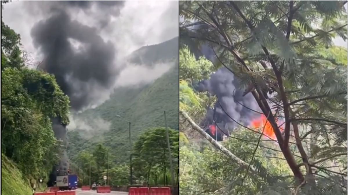 Testigo del accidente en vía al Llano: “el camión entró a una velocidad impresionante”
