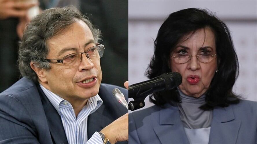 Gustavo Petro hizo referencia a la renuncia de Claudia Blum como canciller. Foto: Colprensa
