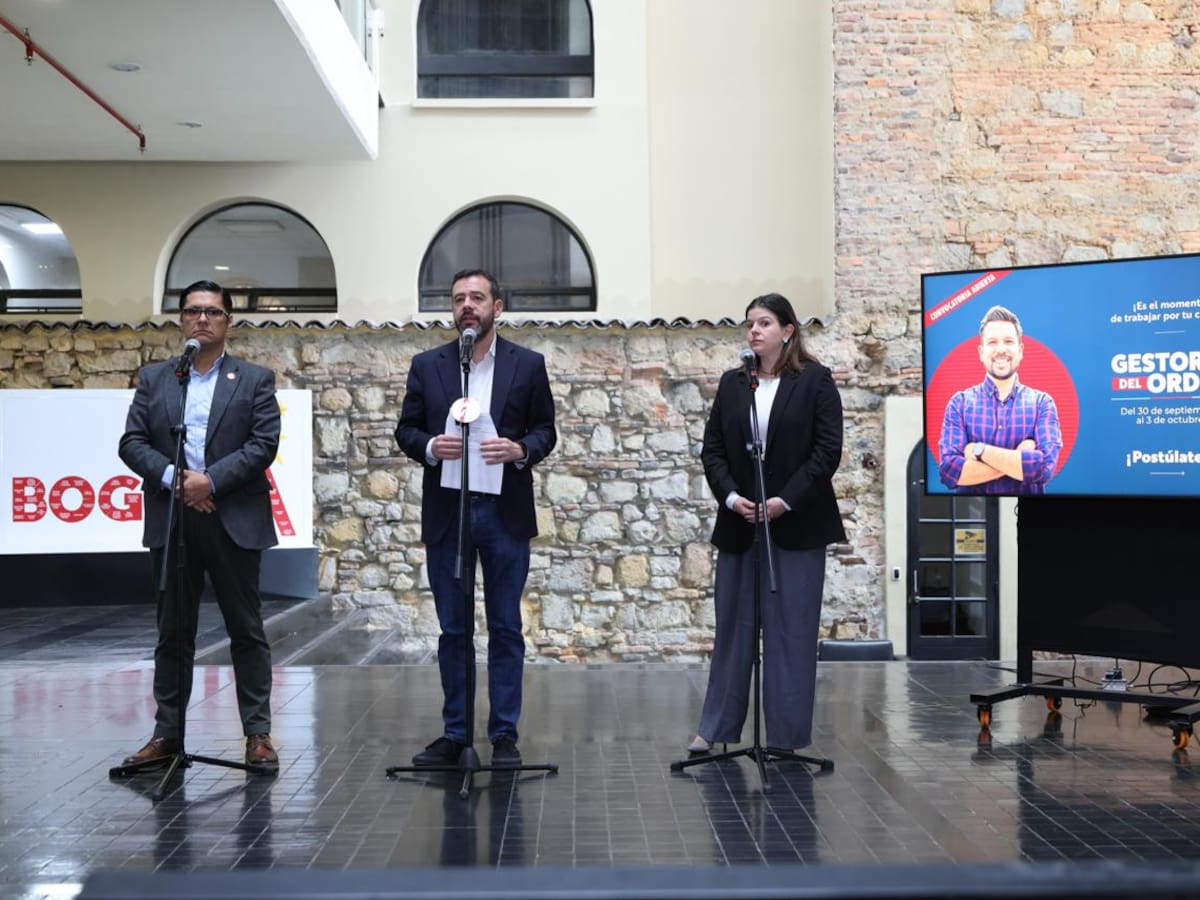 Alcaldía de Bogotá lanzó oficialmente el programa de Gestores del Orden
