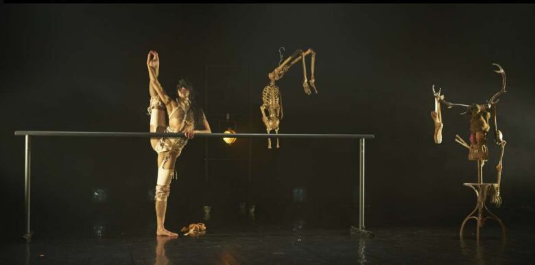 Imagen de la obra 'Crepitar en el vacío'. Foto: Cortesía.