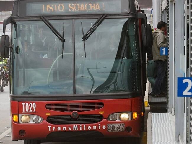 Transmilenio. Foto: Colprensa