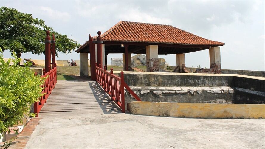 Batería del Ángel San Rafael. Foto: Tomada de fortificacionescartagena.com