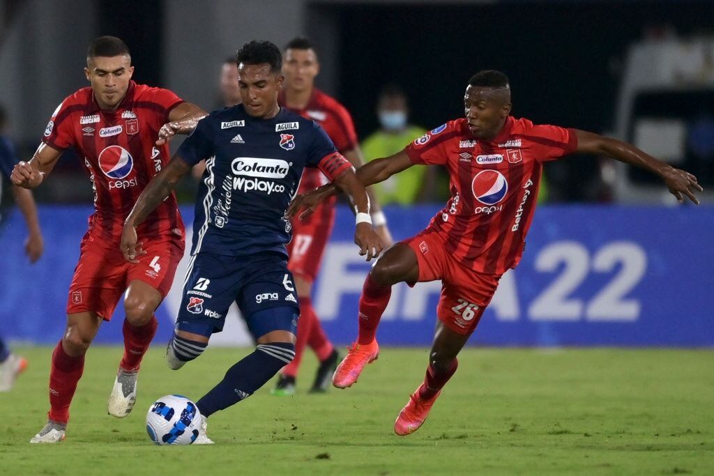 América de Cali vs. Independiente Medellín. Foto: Getty Images/ Luis Robayo / AFP