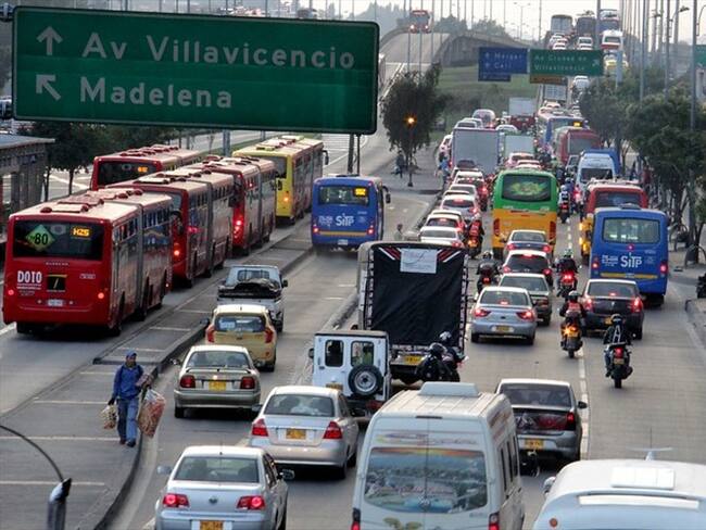Autopista Sur. Foto: Colprensa