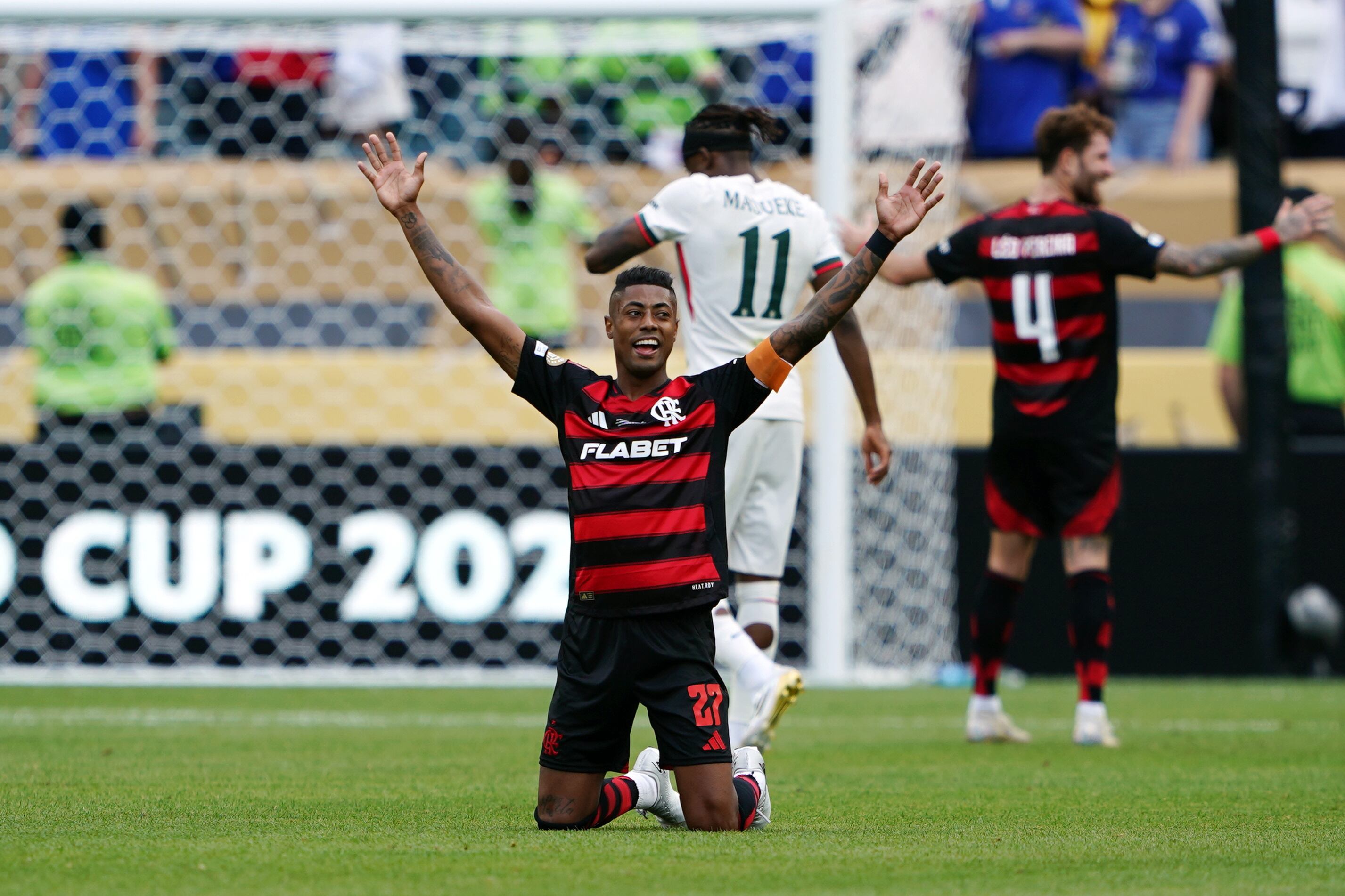 Bruno Henrique de Flamengo. FOTO: EFE/EPA/WILL OLIVER