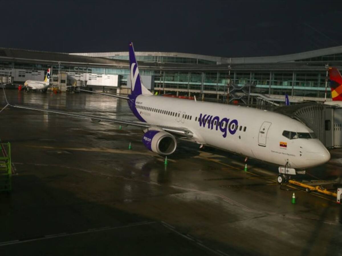 Avión de Wingo presentó problema técnico tras despegar de El Dorado