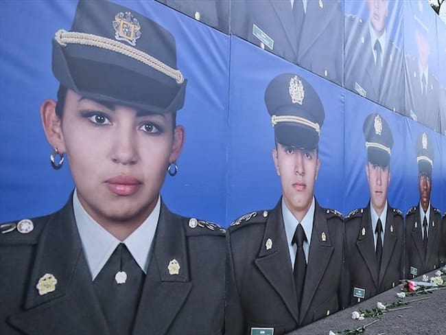 Como consecuencia de la explosión del carro bomba en enero de 2019, perdieron la vida 22 subtenientes en la Escuela General Santander. Foto: Colprensa