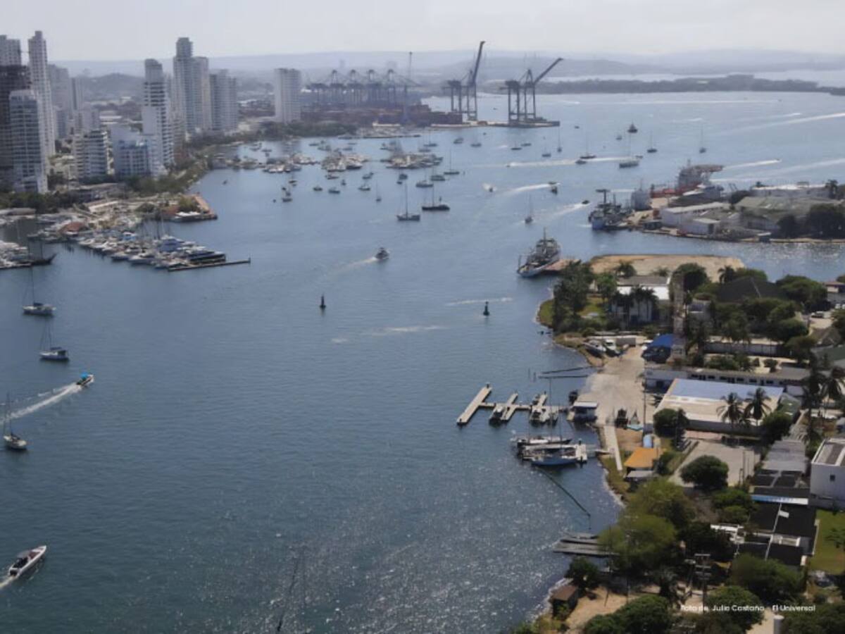 Cardique pide medidas urgentes para la protección de la Bahía de Cartagena