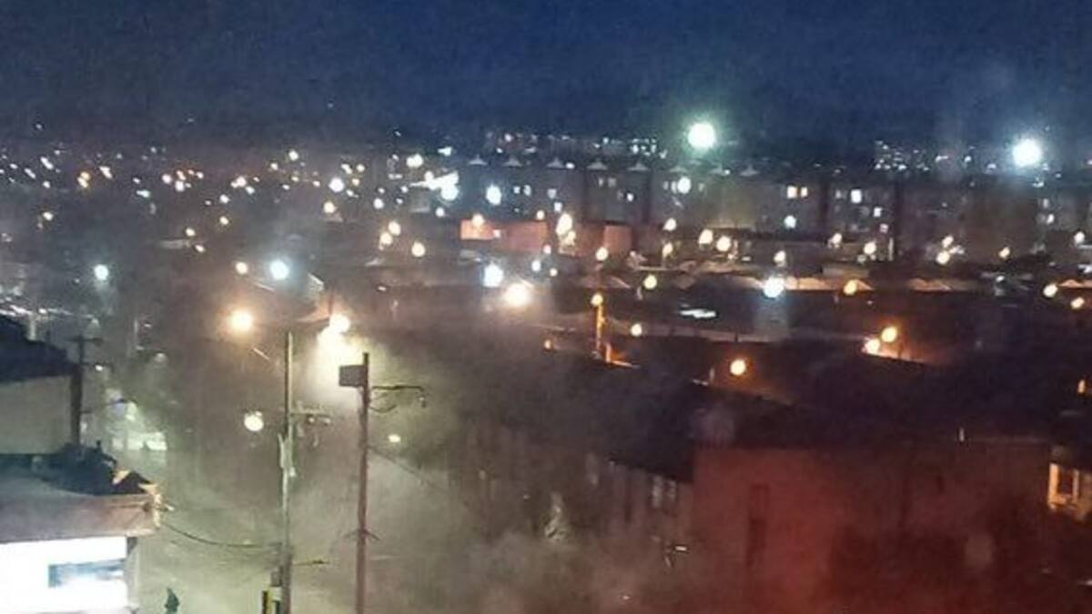 Noche de caos: Nuevamente enfrentamientos en el Portal Américas de Bogotá