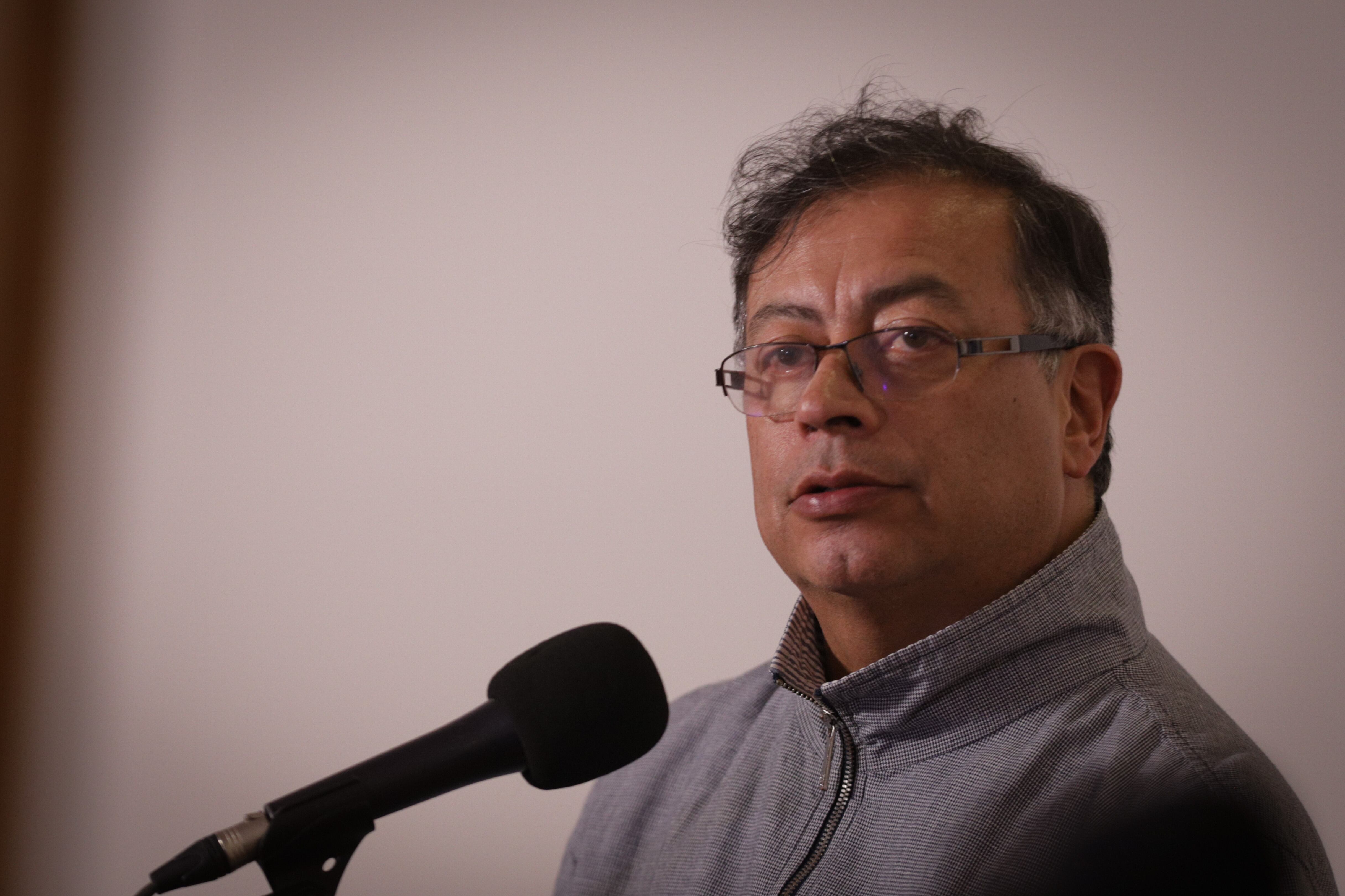Gustavo Petro. Foto: (Colprensa - Álvaro Tavera)