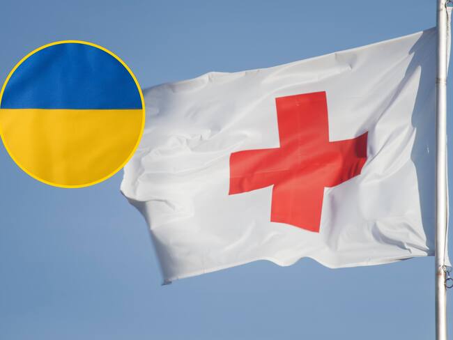 Cruz Roja y Ucrania. FOTO: Getty Images
