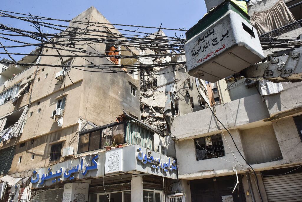 Ataque en Beirut. (Photo by Fadel Itani/NurPhoto via Getty Images)