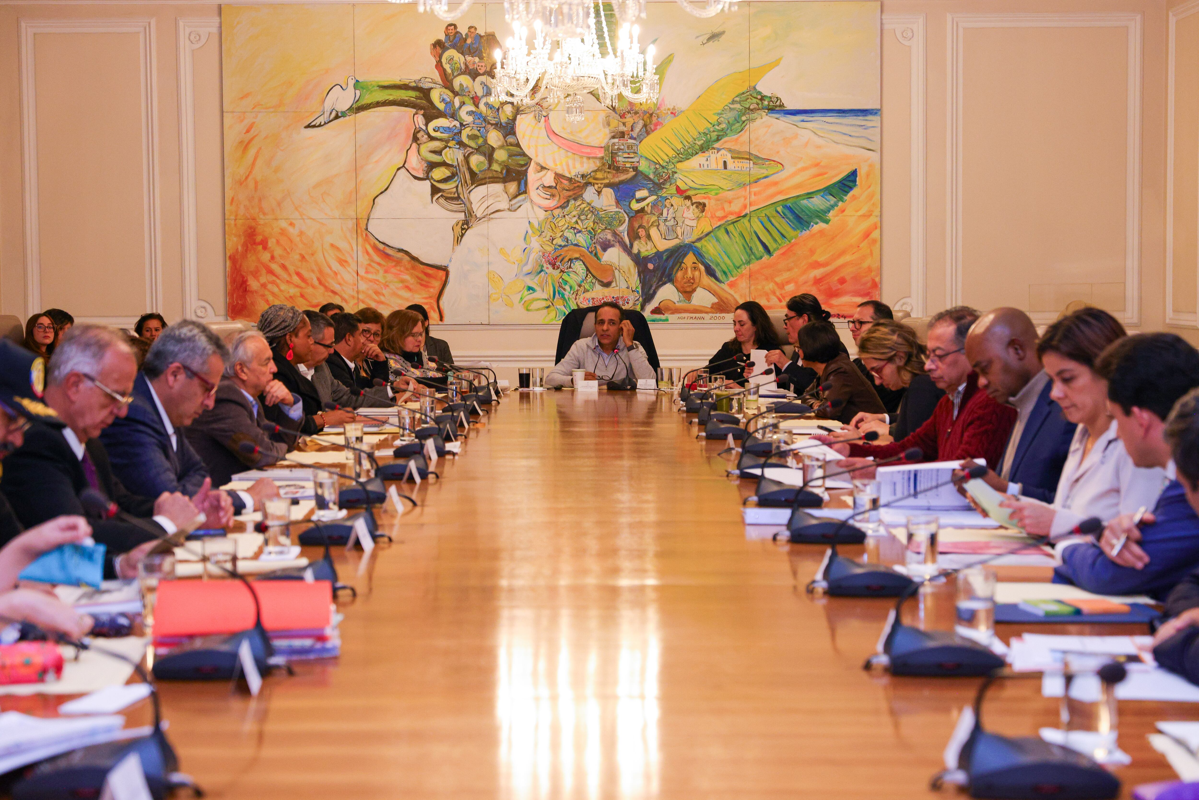 Último consejo de ministros. Foto: Casa de Nariño.