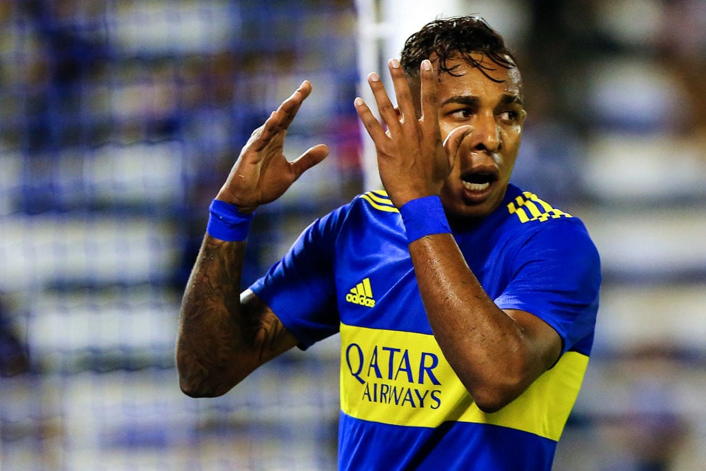 Sebastián Villa del Boca Juniors  (Photo by Daniel Jayo/Getty Images)