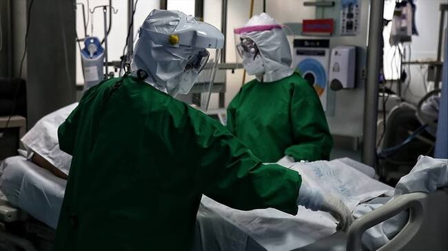 El COVID-19 no deja de apretar en Santa Marta, la ocupación UCI está en el 93%. Foto: Colprensa