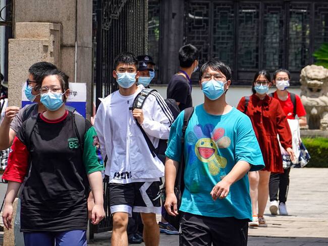 COVID-19 en China. Foto: GettyImages