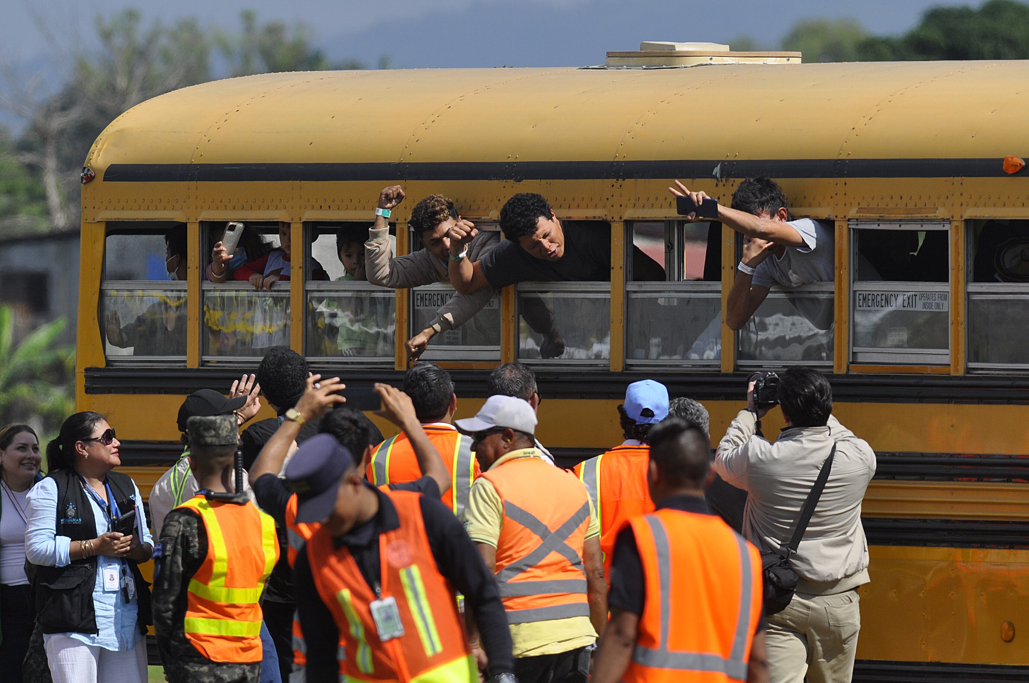 Migrantes deportados de Estados Unidos. FOTO: EFE/ Jose Valle ARCHIVO