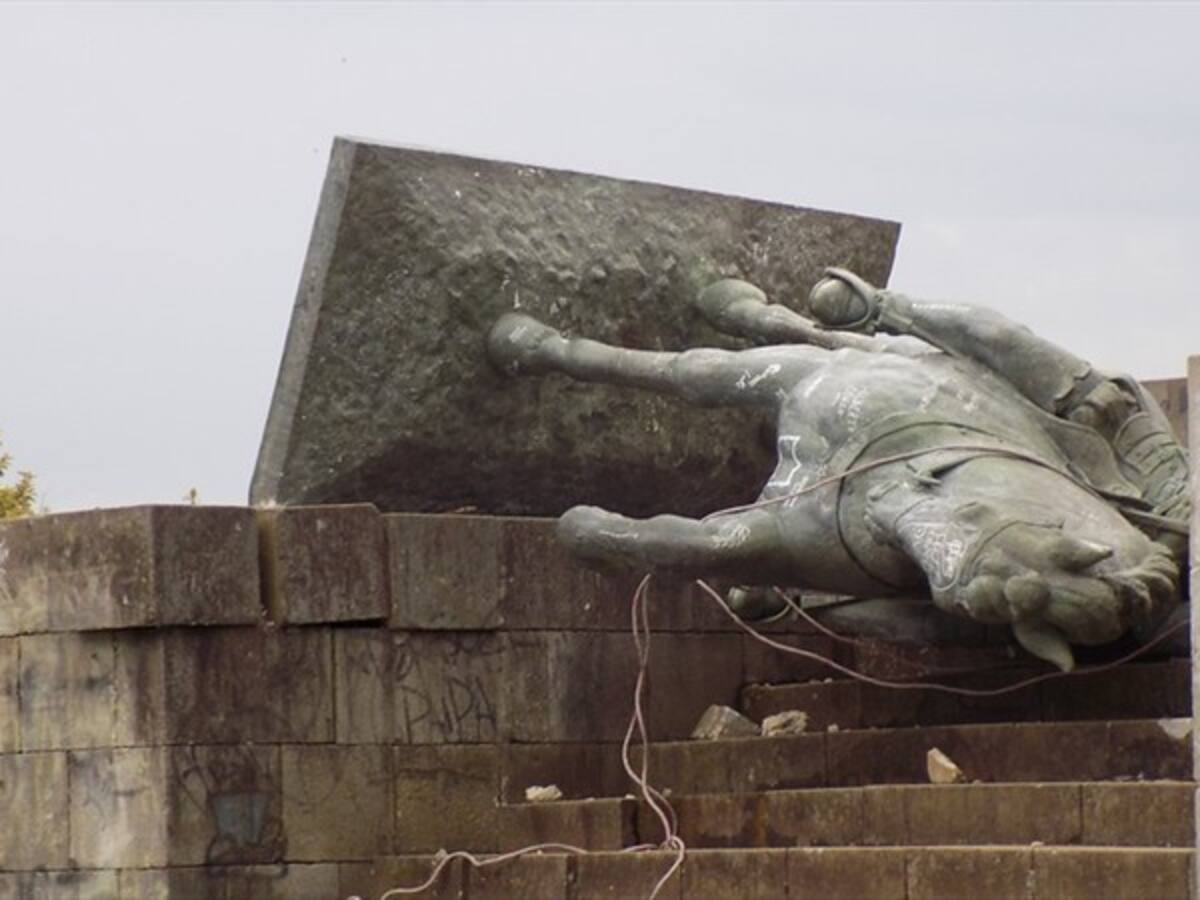 ¿Qué opina del derribo de la estatua de Sebastián de Belalcázar en Popayán? #TumbarUnaEstatuaEs