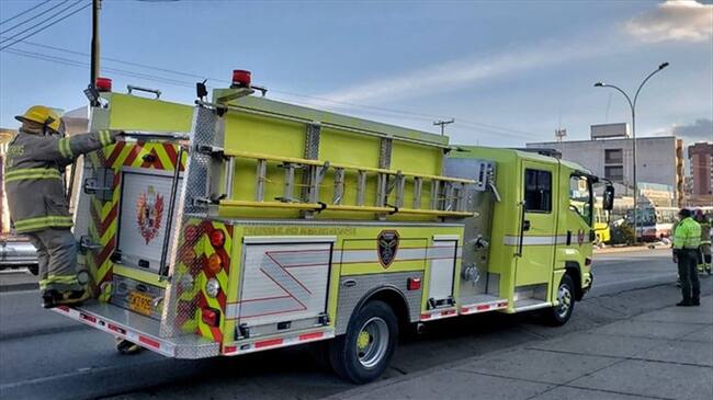 En dicha emergencia acudieron ocho integrantes de Bomberos.. Foto: Suministrada.