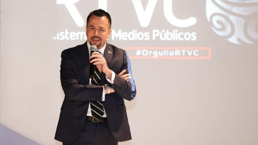 Juan Pablo Bieri presentó su renuncia a la gerencia de RTVC el pasado 24 de enero. Foto: @jpbieri en Twitter