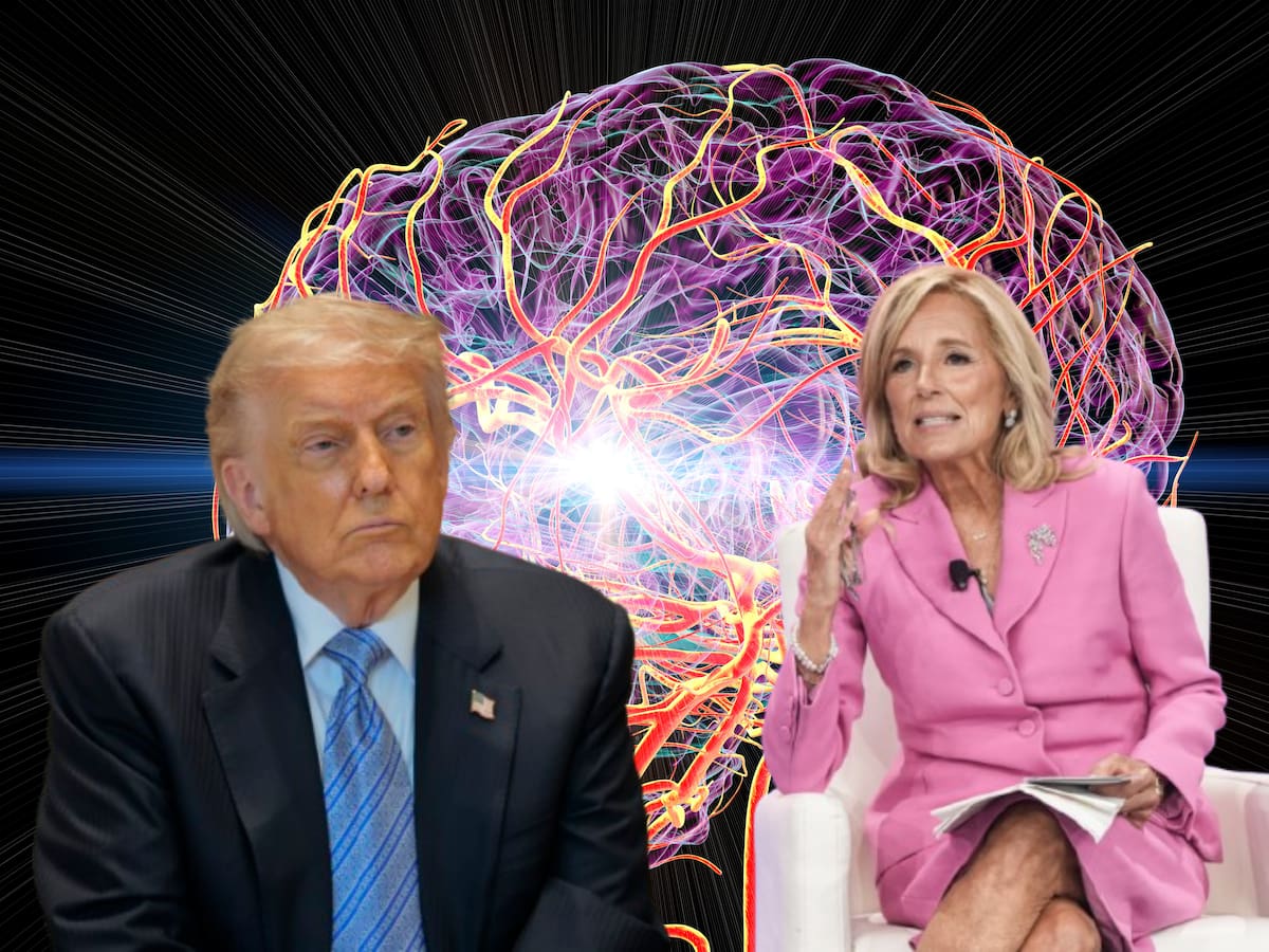 Trump criticó a Jill Biden por no ayudar a su esposo cuando creyó que sufría un derrame cerebral