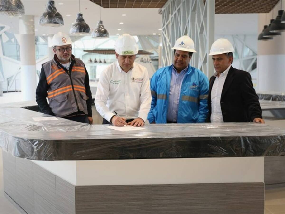 Entregan obras de nueva terminal de transporte de Tunja