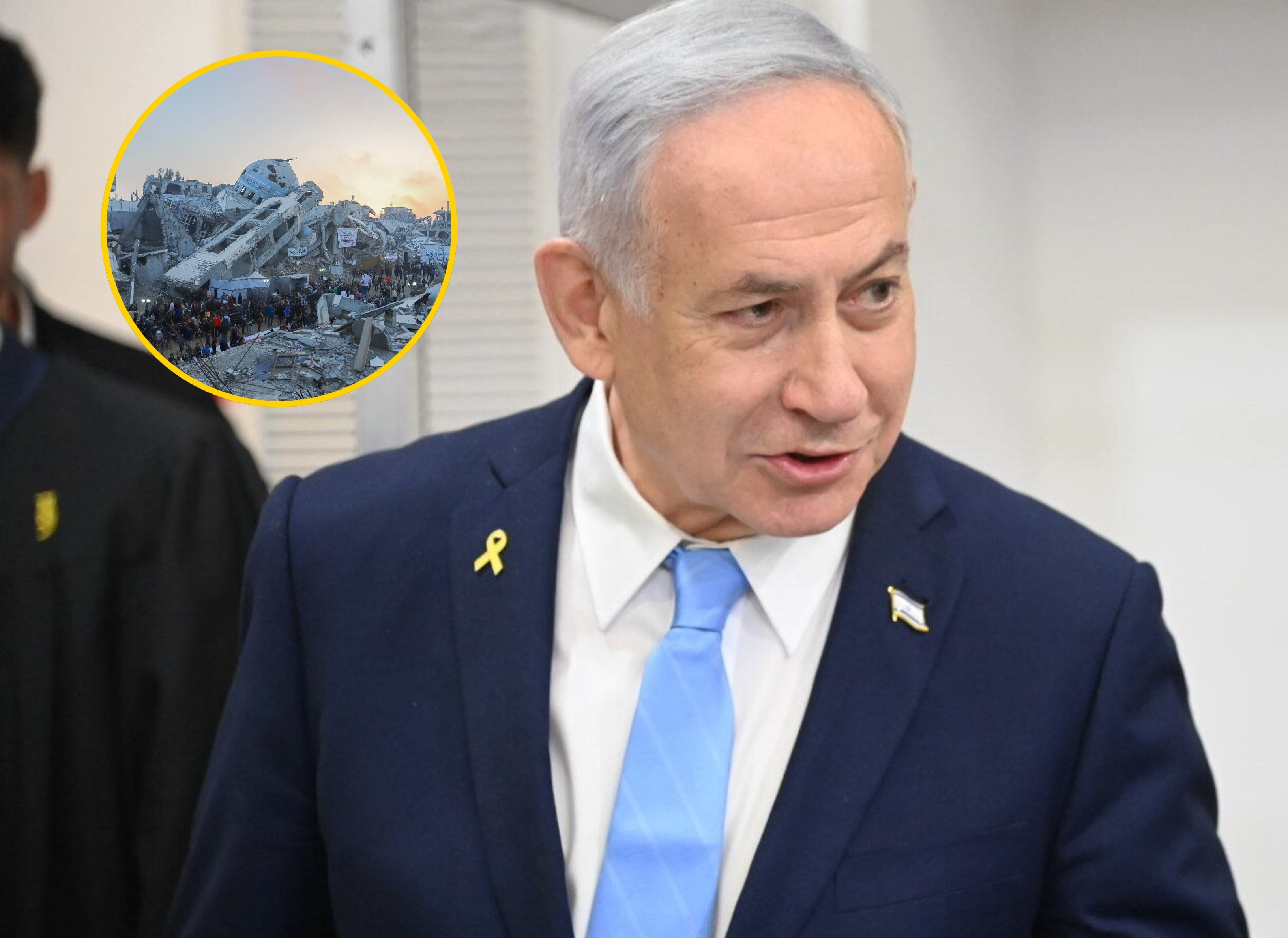 El primer ministro israelí, Benjamín Netanyahu. FOTO: EFE/EPA/Yair Sagi / POOL