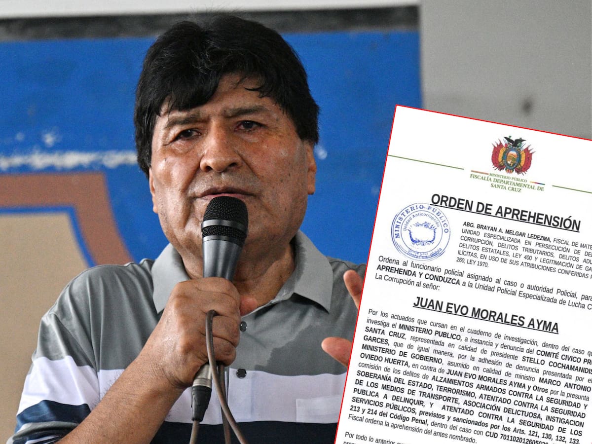 Fiscalía de Bolivia ordena capturar a Evo Morales: estos son los cargos