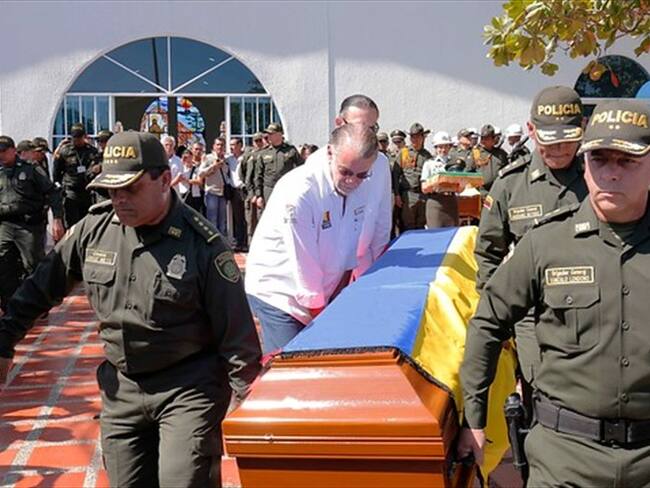 "No creo en ninguna paz ni en nada de eso", padre de policía asesinado en Barranquilla
