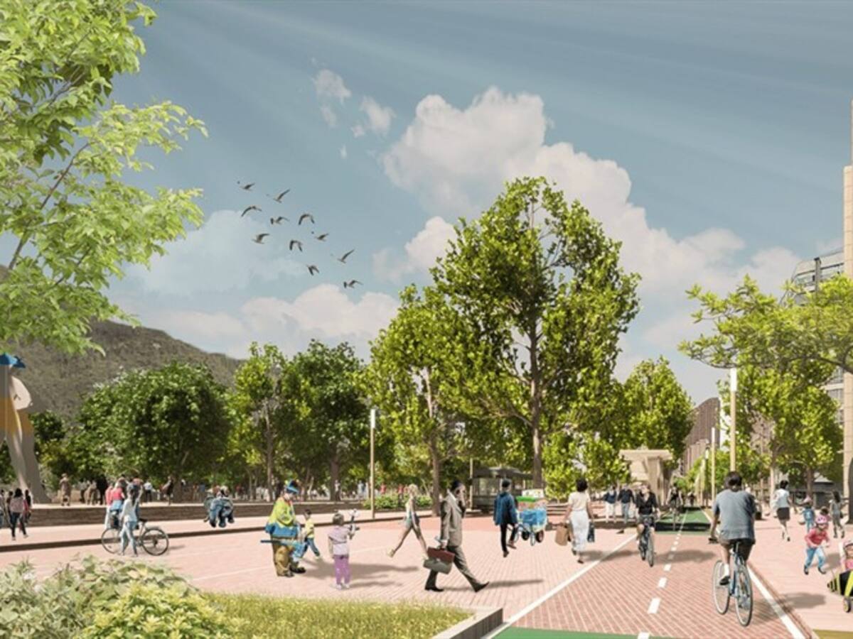 Corredor verde de la Séptima no tendrá tranvía sino carriles exclusivos para buses