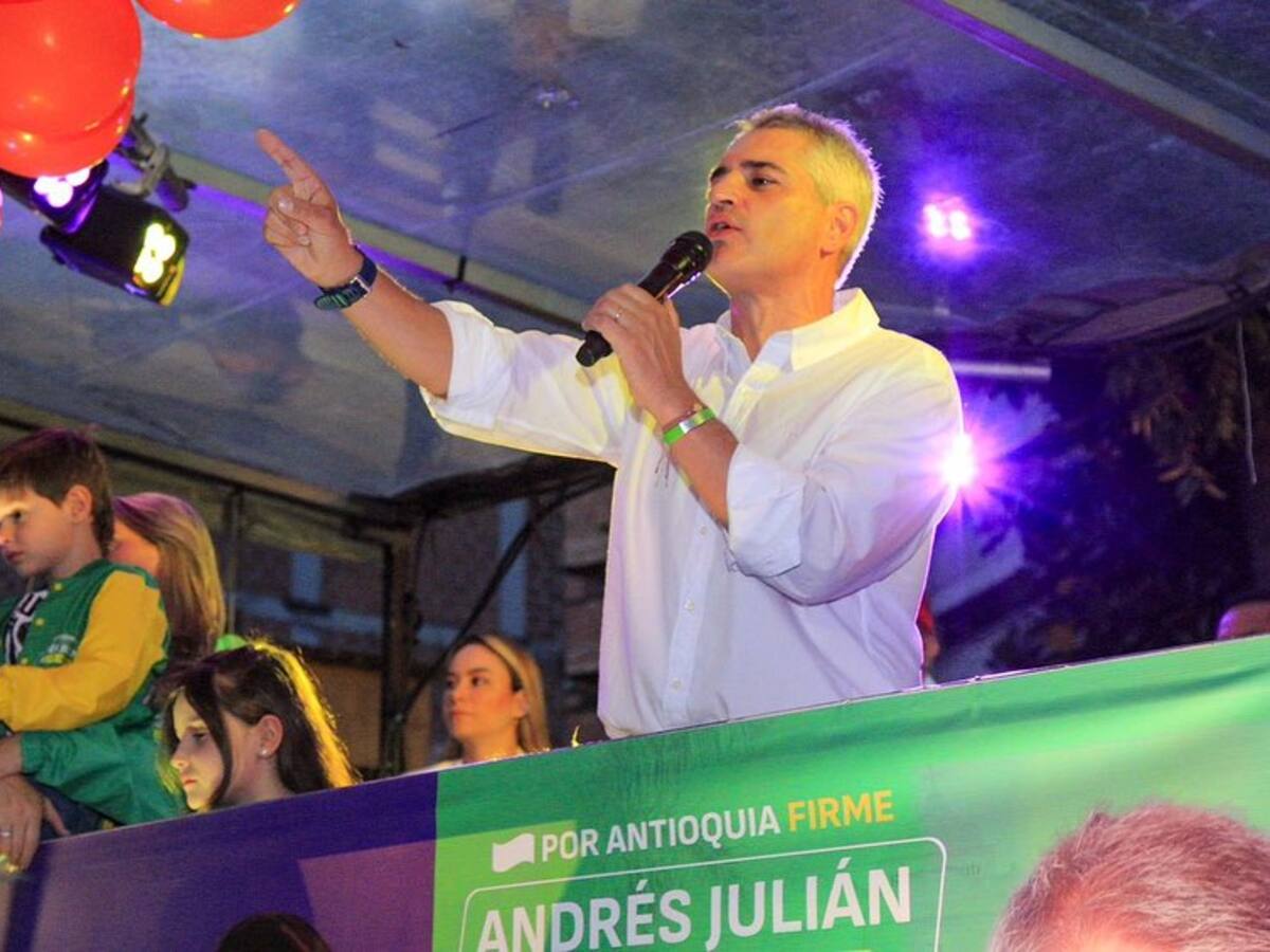 Andrés Julián Rendón es el nuevo gobernador de Antioquia