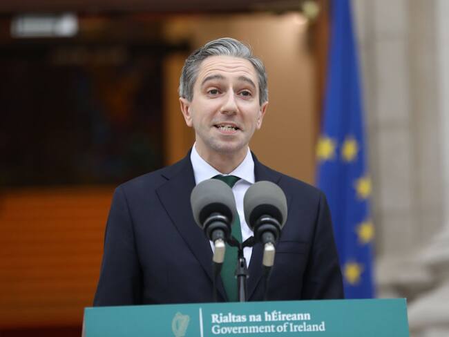 Simon Harris. I Foto: Gareth Chaney/PA Images via Getty Images.