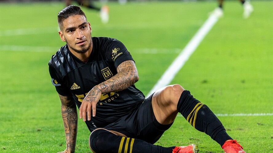 Cristian 'Chicho' Arango con los Los Angeles FC. Foto: Shaun Clark/Getty Images