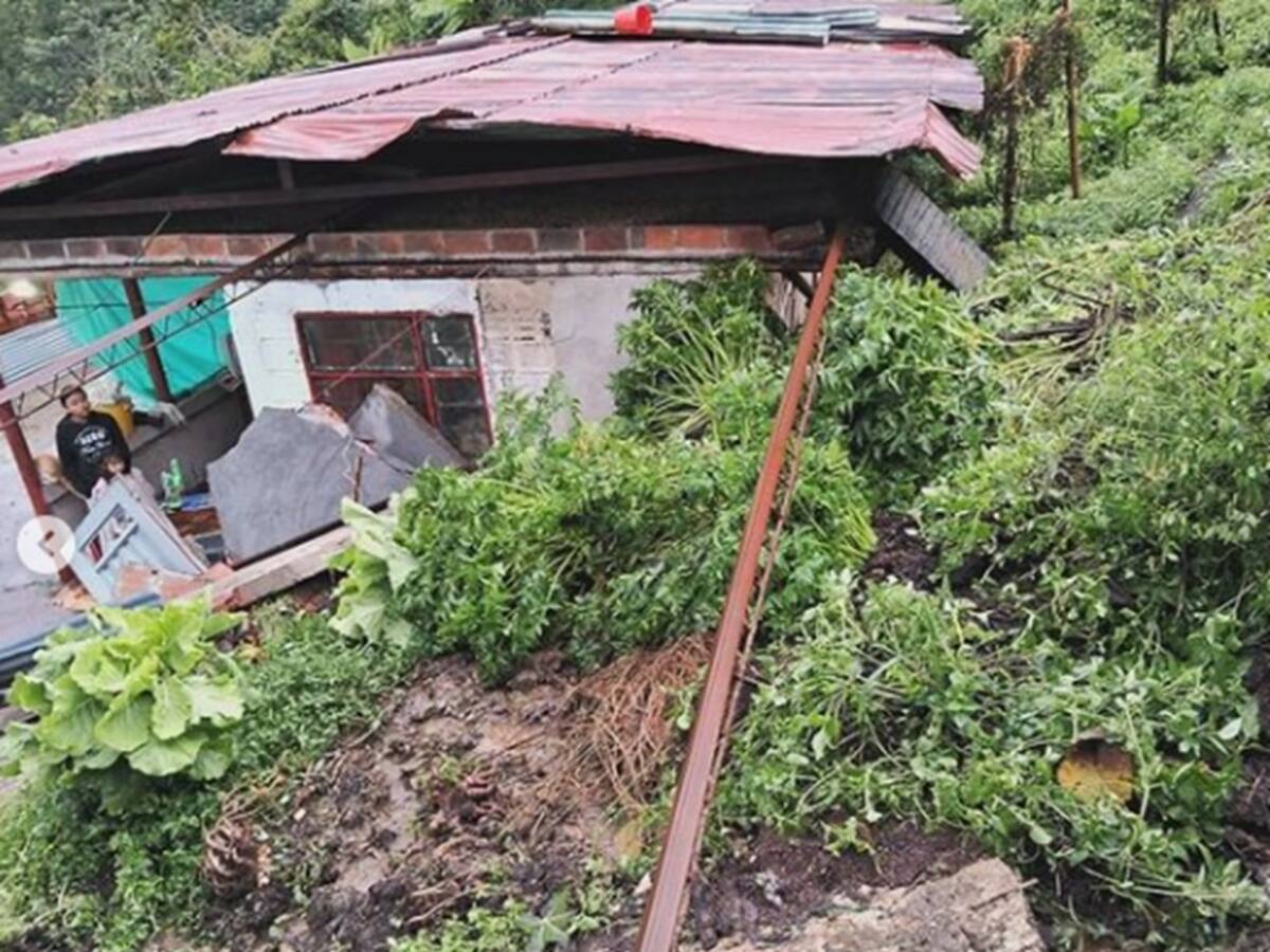 Las lluvias de las últimas horas dejan afectaciones por derrumbes en Filadelfia, Caldas