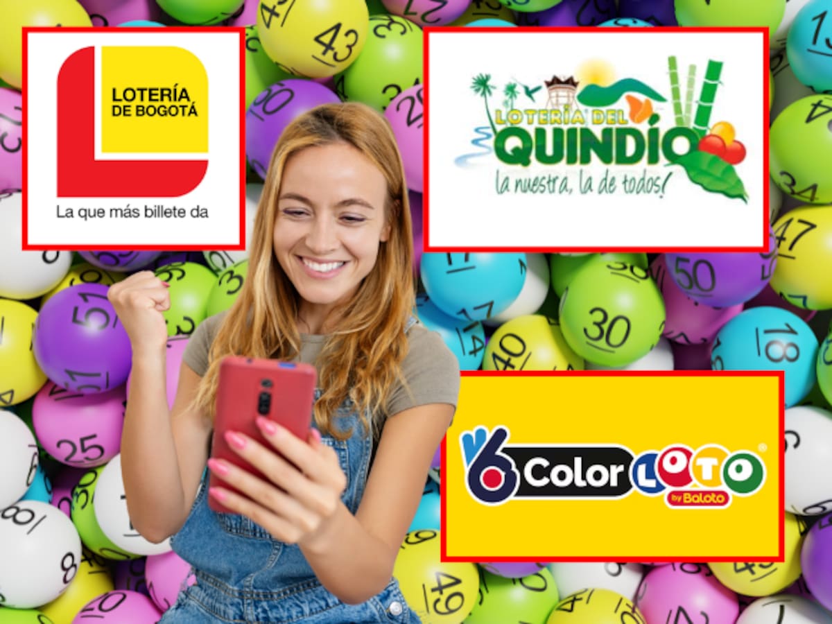 Resultado Lotería de Bogotá, Quindío y ColorLoto HOY 22 de octubre 2026: ganadores y premios