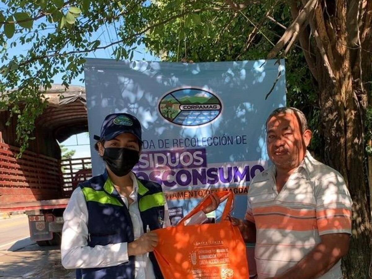 Realizada la VIII jornada de recolección de residuos posconsumo en el Magdalena