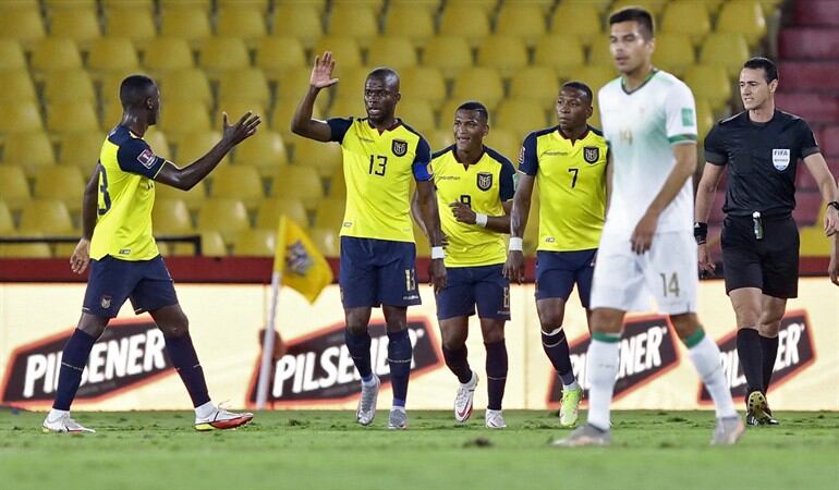 Ecuador vs Bolivia. Foto: AFP / Ecuador derrotó a Bolivia en las eliminatorias