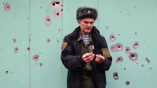 Residente de Gorlovlka, Donetsk / Photo by Alexander Ryumin\TASS via Getty Images